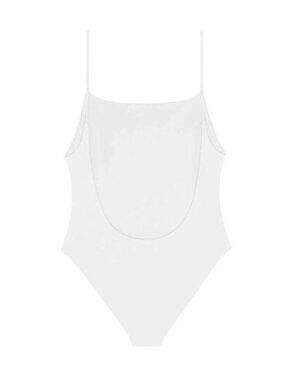 JADE Swim Trophy One-Piece White NWT Size Small